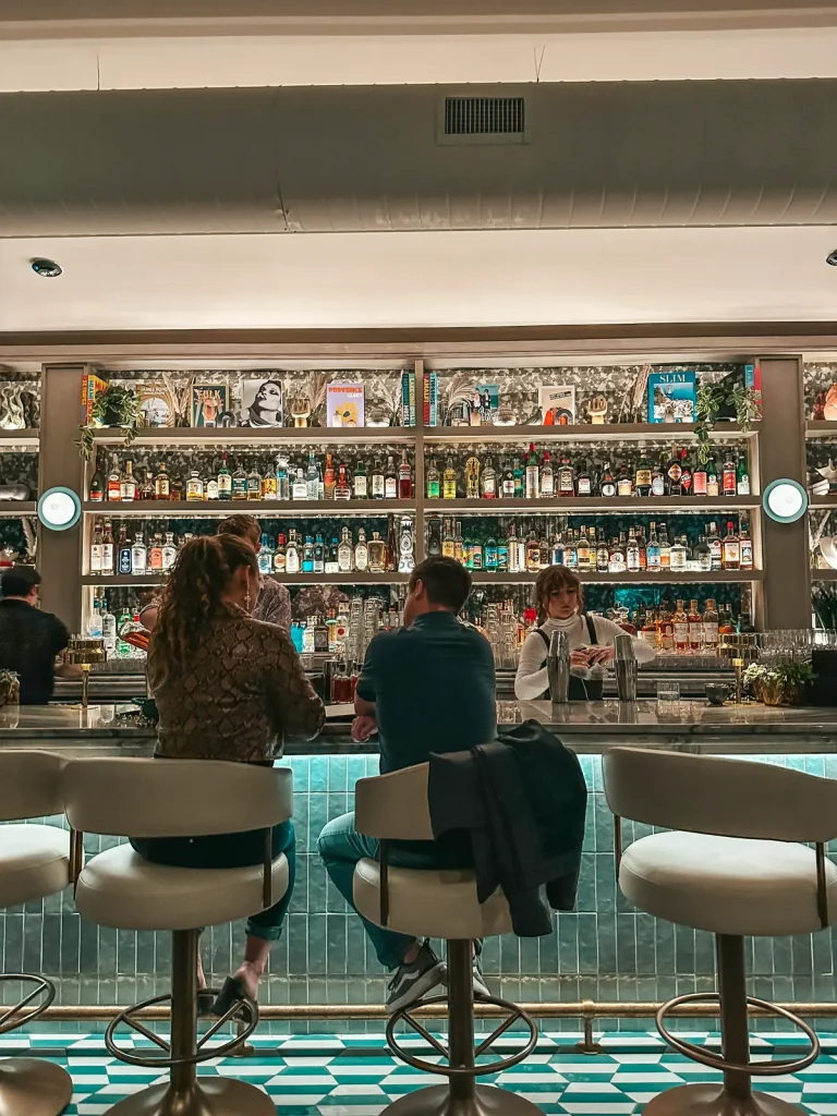 Bar at Sparrow Rooftop Bar in Downtown St Pete